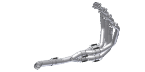 mivv-k-045-c1-tubo-elimina-kat-in-acciaio-inox-per-kawasaki-z-900-2017-2019 image 1