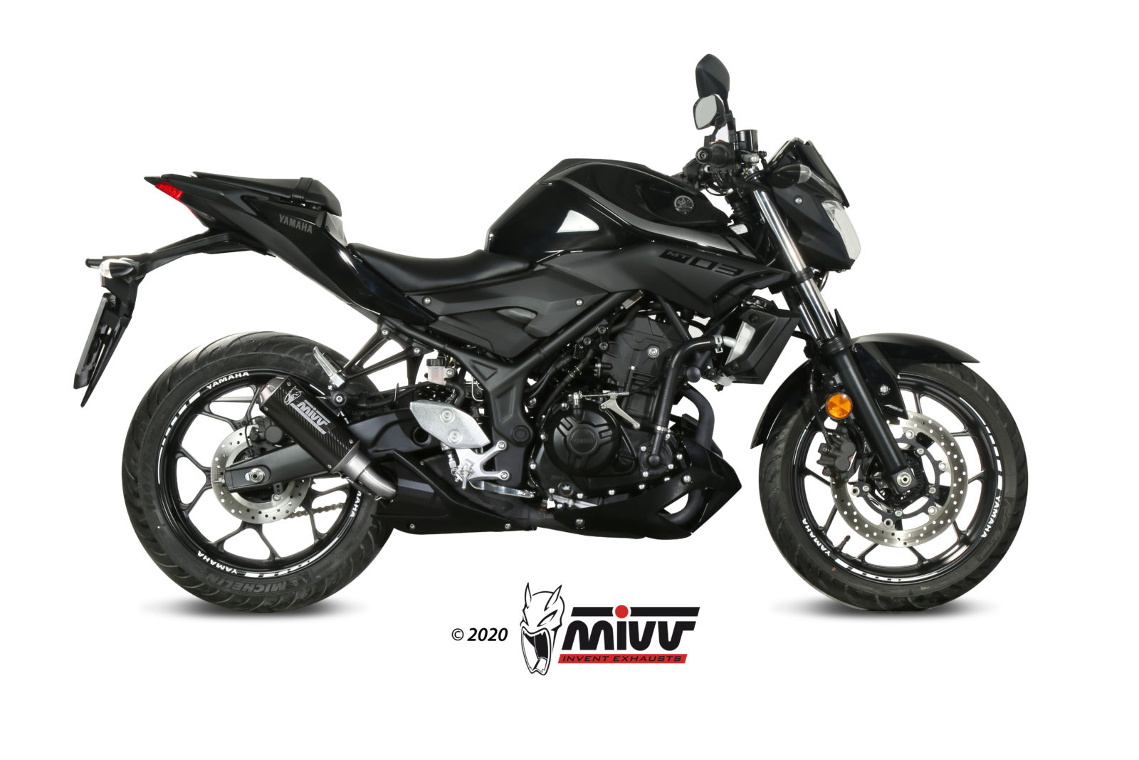 mivv-y-055-sm3c-scarico-slip-on-mk3-carbon-per-yamaha-mt-03-2025-2026 image 2