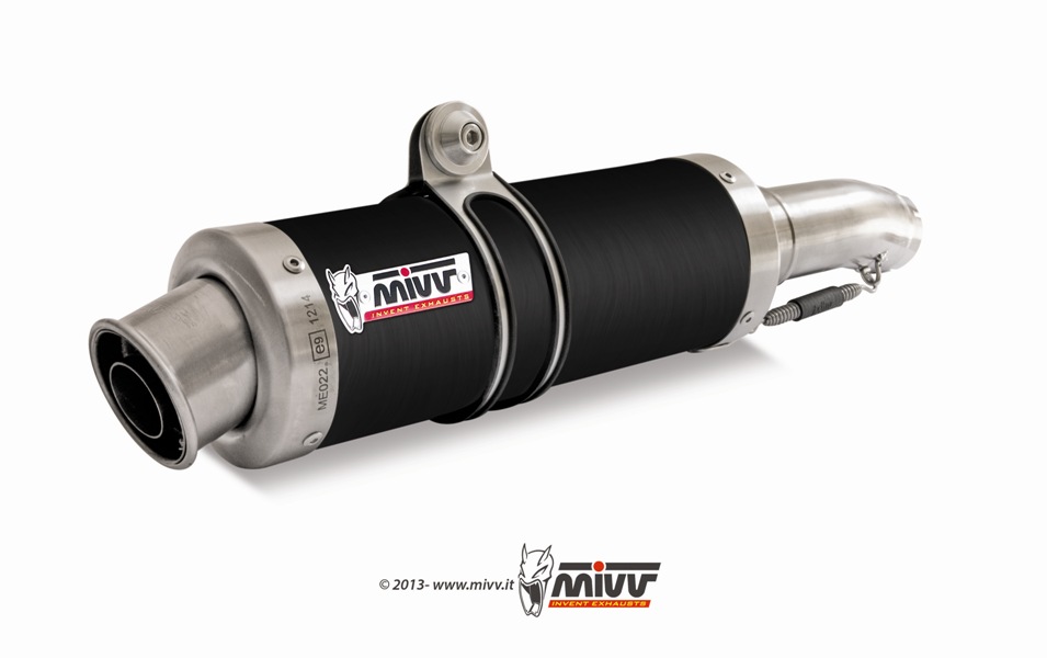 mivv-oval-k-011-lx1-scarico-slip-on-inox-per-kawasaki-z-750-2004-2006 image 1