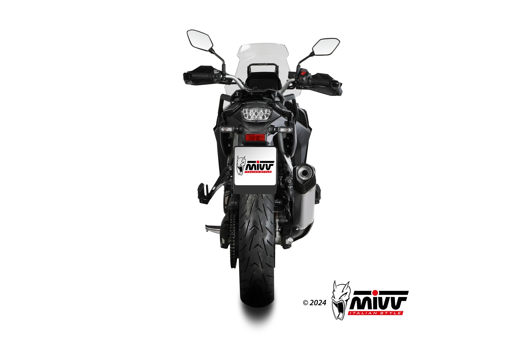mivv-speed-edge-s-061-lrx-slip-on-dakar-per-suzuki-v-strom-800-se-2025-2026 image 4