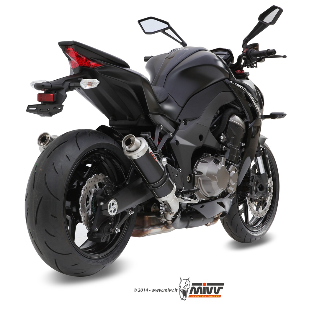 mivv-gp-black-moon-slip-on-kawasaki-z-1000-2014-2020 image 3