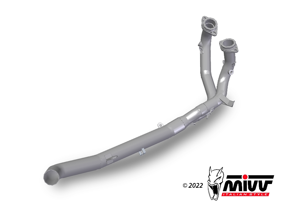 mivv-h-079-c1-tubo-elimina-kat-inox-per-honda-crf-1100-l-africa-twin-2020-2023 image 2