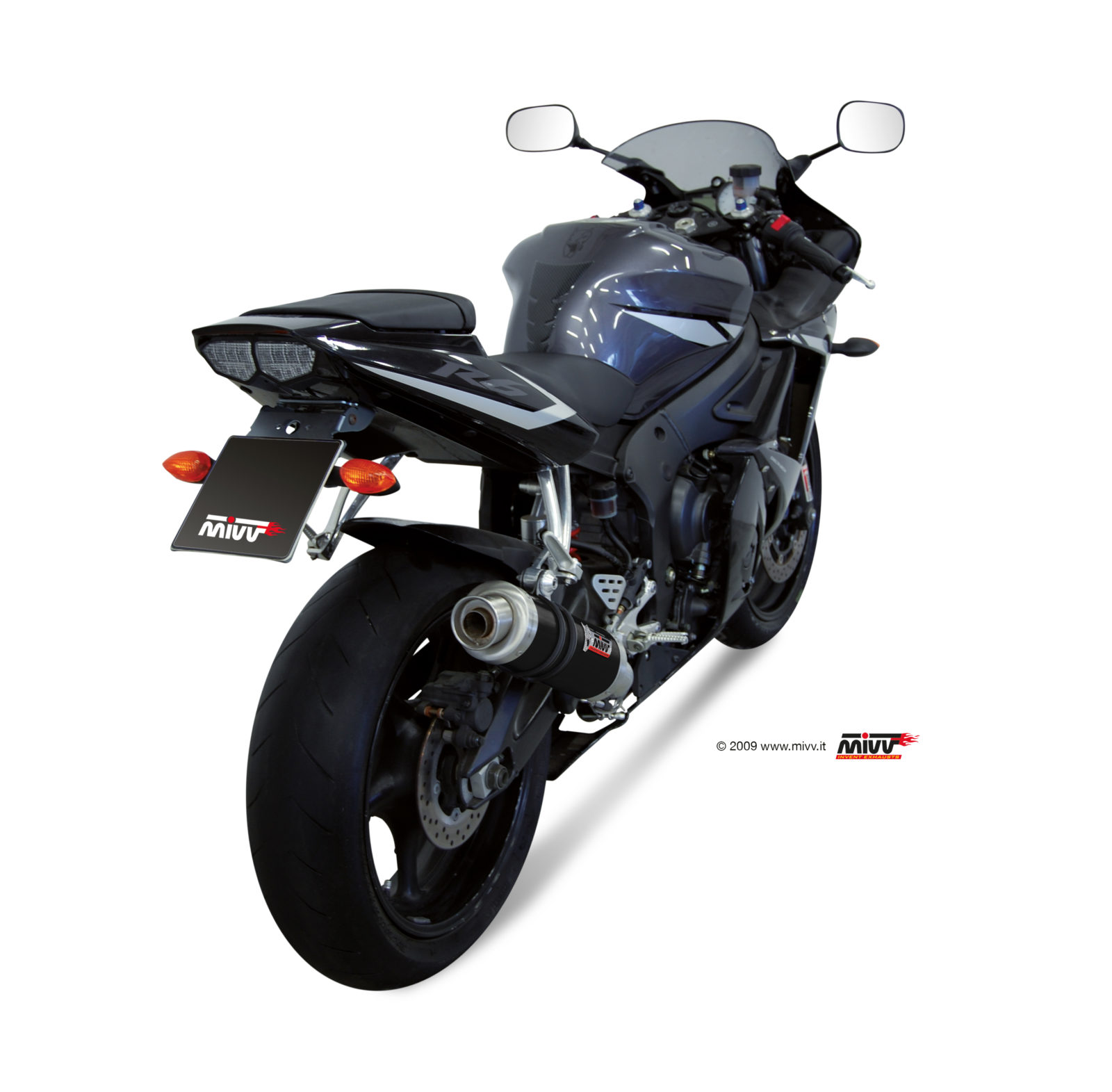 mivv-y-013-lxb-gp-black-moon-slip-on-per-yamaha-yzf-600-r6-2003-2005 image 3