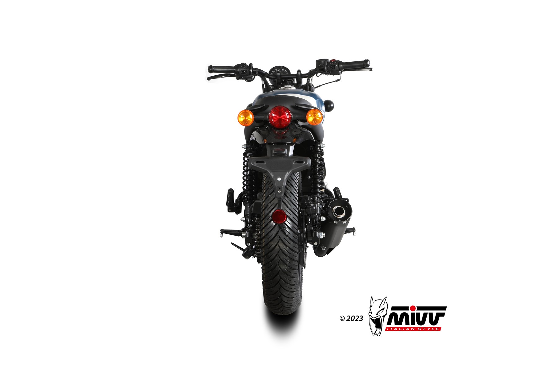 mivv-hr-1-re-005-lh1ba-slip-on-nero-per-royal-enfield-hntr-350-2022-2024 image 4