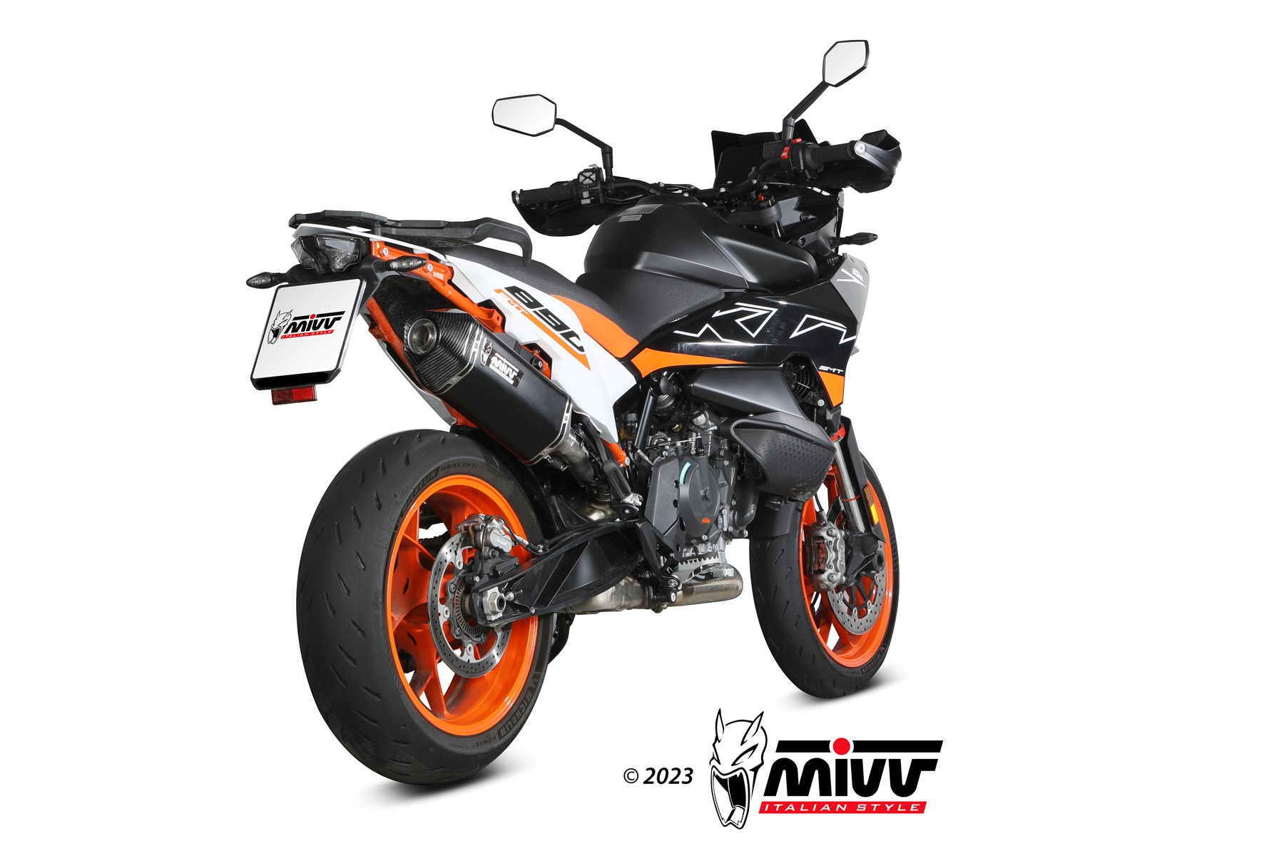 mivv-kt-021-lrb-scarico-slip-on-speed-edge-black-per-ktm-890-smt-2023-2024 image 3