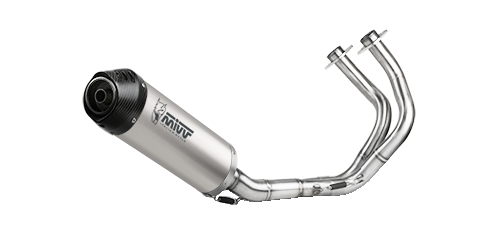 mivv-oval-titanio-scarico-slip-on-per-kawasaki-z650-2017-2023 image 1