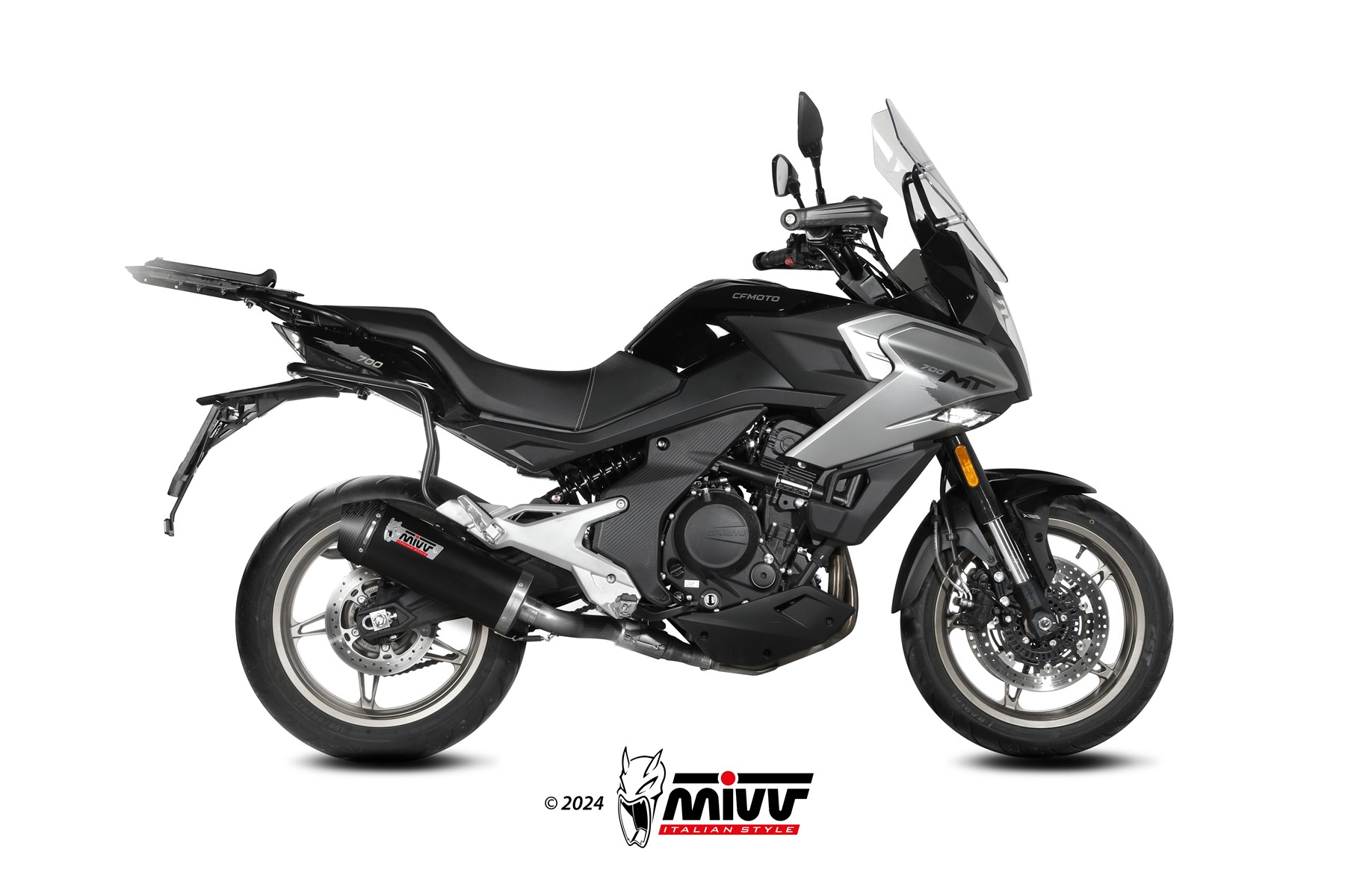 mivv-cf-002-lvc-scarico-oval-nero-per-cf-moto-700mt-2024 image 2