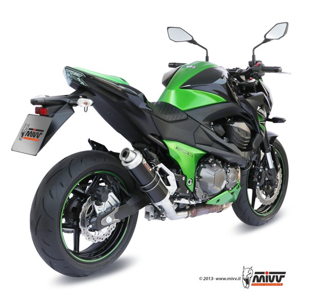 scarico-slip-on-mivv-gp-black-moon-k-032-lxb-per-kawasaki-z-800-2013-2020 image 3