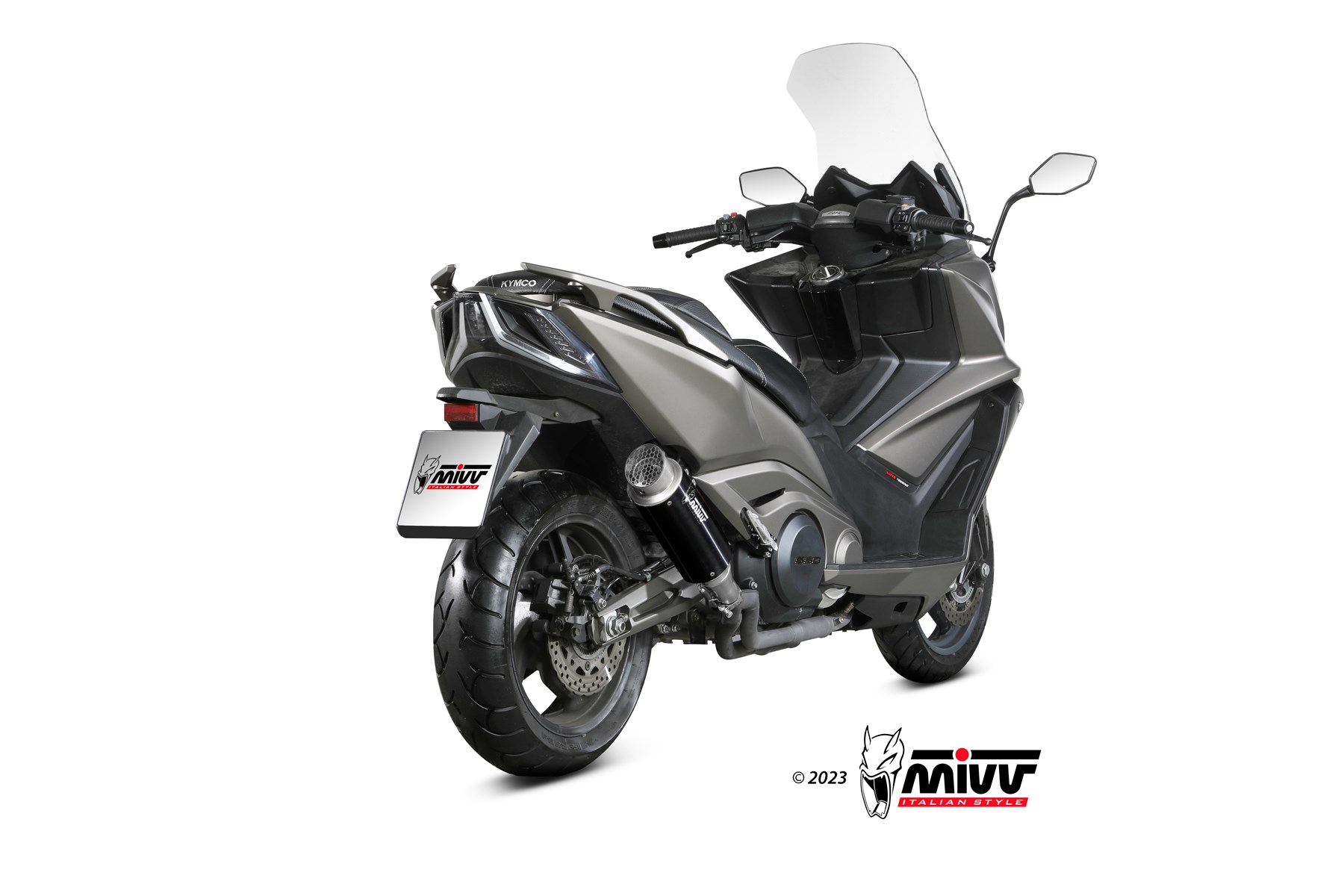 mivv-gp-pro-scarico-slip-on-o-011-sxbp-per-kymco-ak-550-2025 image 3