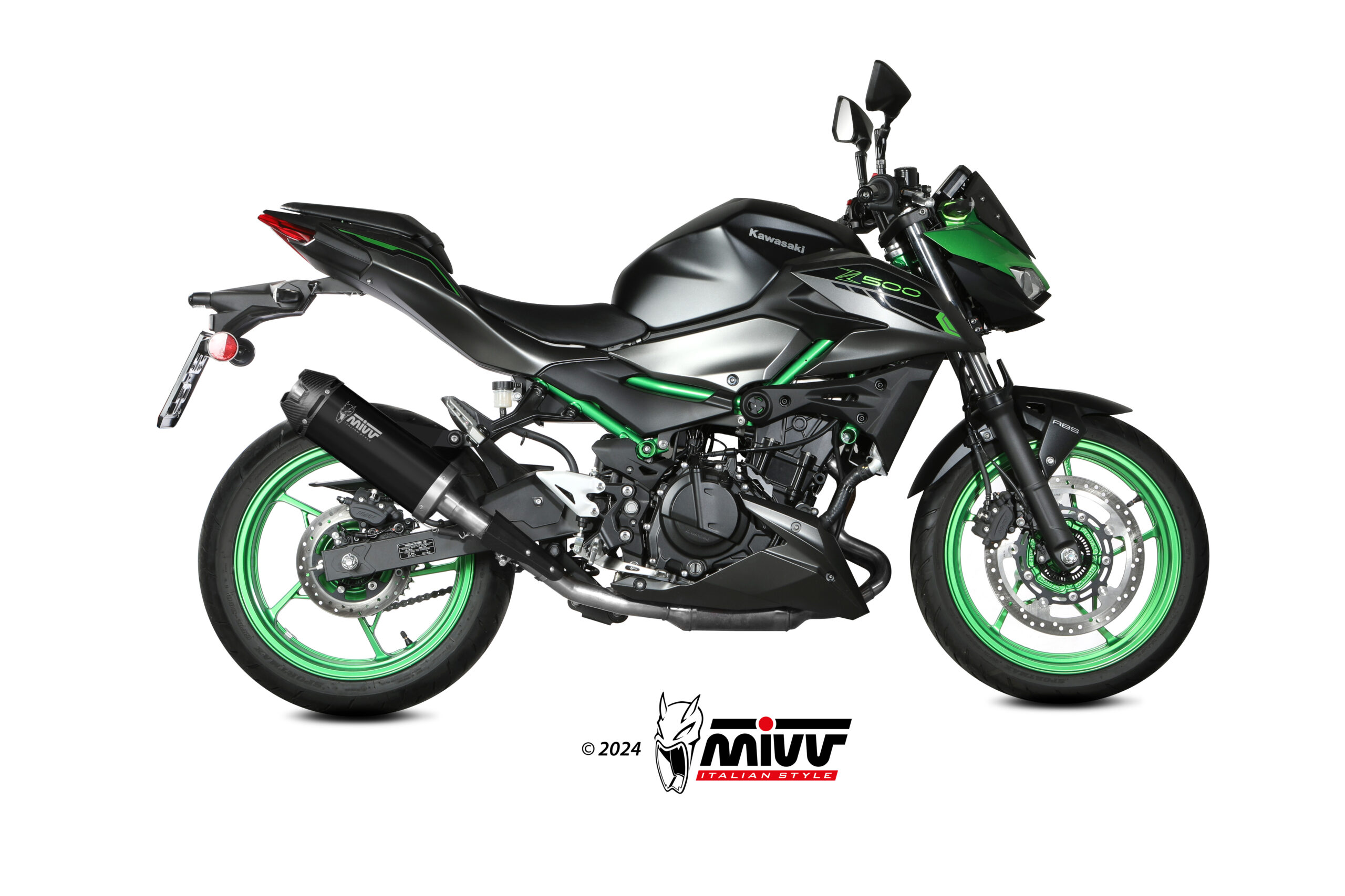 mivv-x-m5-k-061-lzk-scarico-per-kawasaki-z-500-se-2024 image 2
