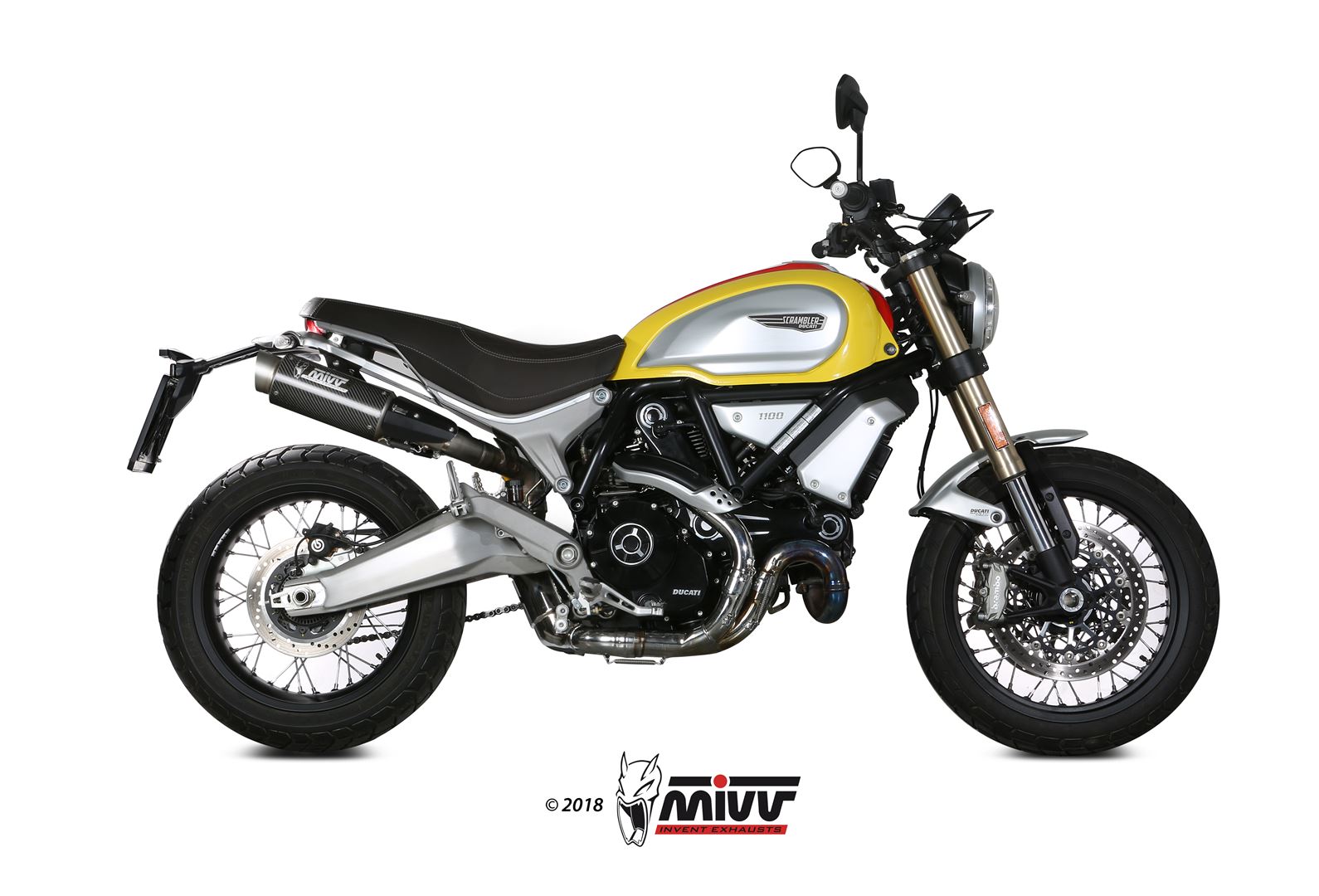 mivv-gp-pro-d-038-l2p-slip-on-per-ducati-scrambler-1100-2018-2020 image 2