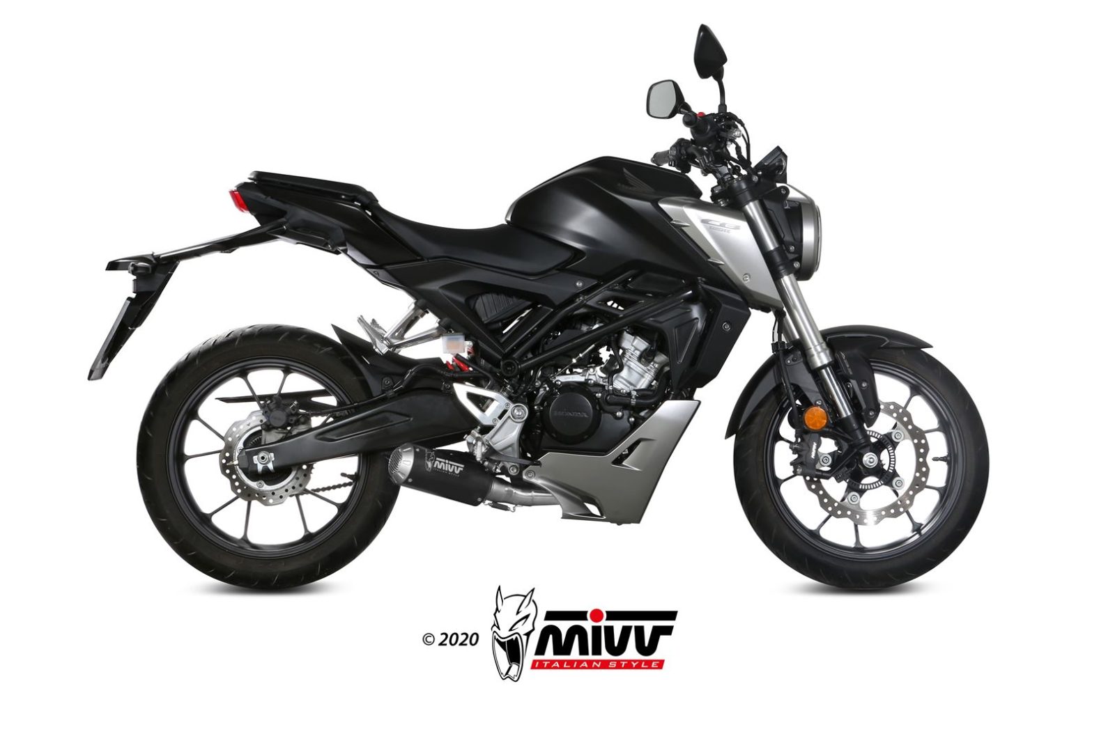 mivv-mk3-h-076-sm3b-scarico-slip-on-per-honda-cb-125-r-2018-2020 image 2