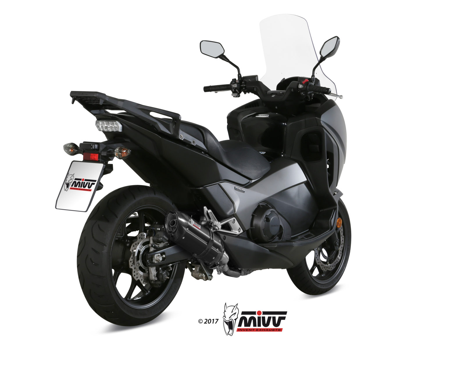 mivv-suono-h-065-l9-terminale-nero-per-honda-integra-750-2016-2020 image 3