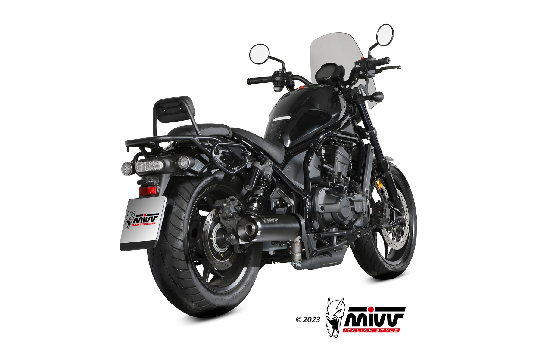 mivv-hr-1-h-092-lh1ba-scarico-nero-honda-cmx-1100-rebel-2022-2024 image 3