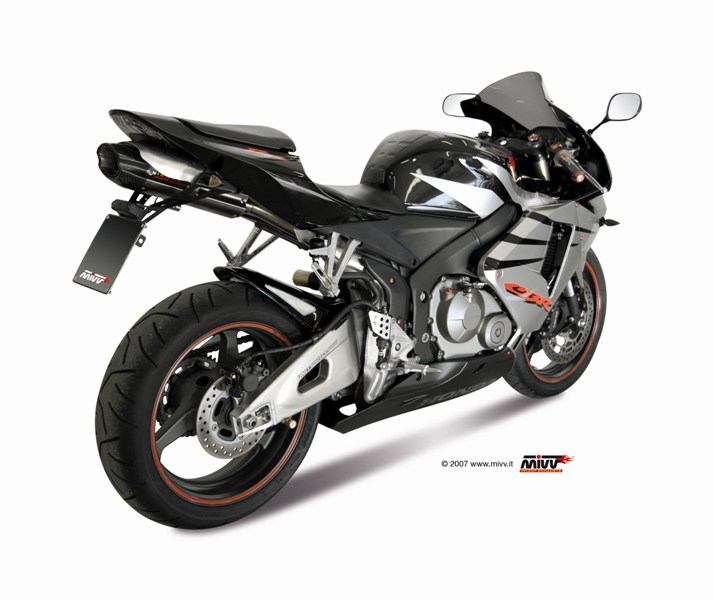 mivv-uh-027-l7-scarico-slip-on-suono-acciaio-per-honda-cbr-600-rr-2005-2006 image 2
