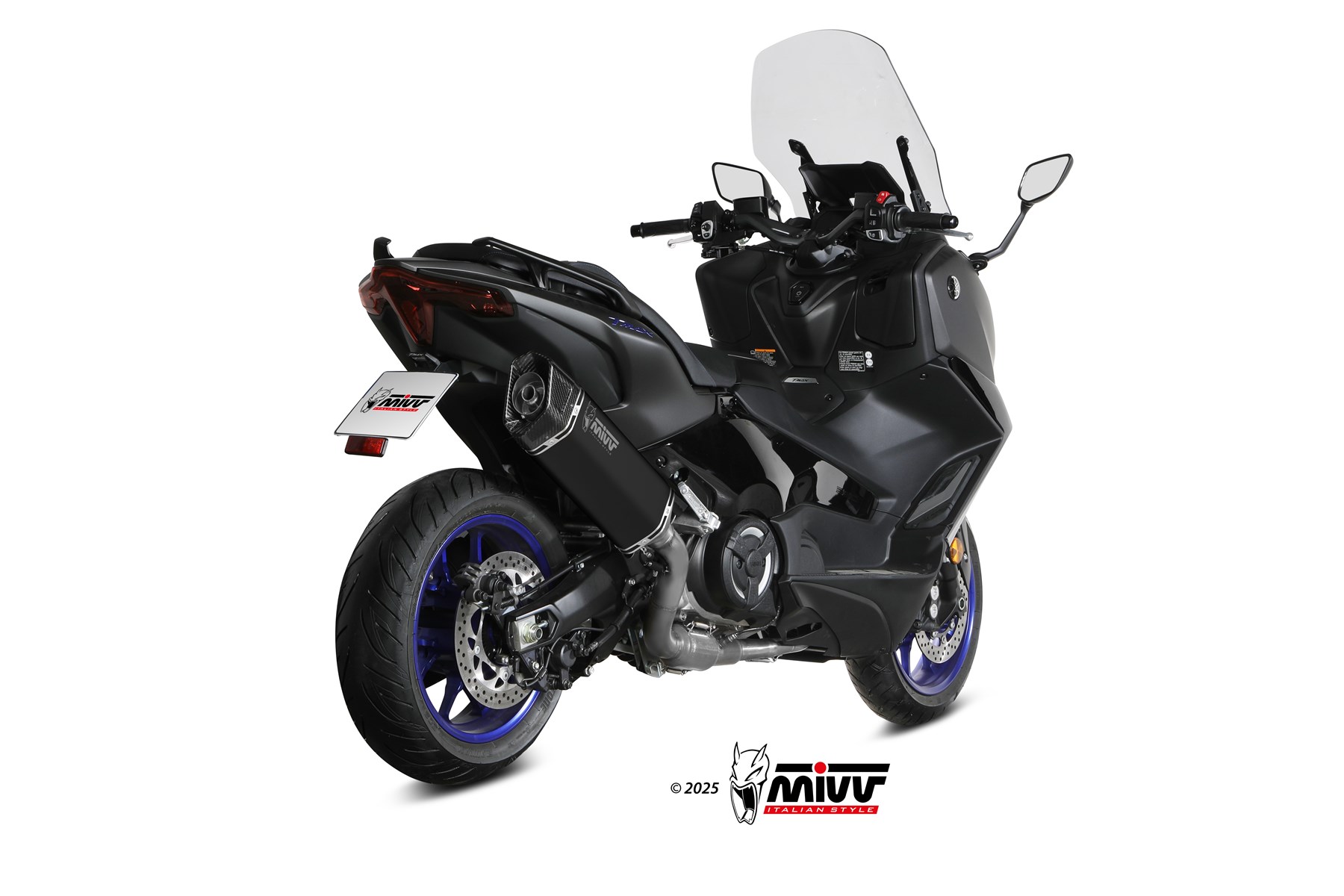 mivv-y-080-lr1xb-sr-1-scarico-slip-on-black-per-yamaha-t-max-560-2025-2026 image 3