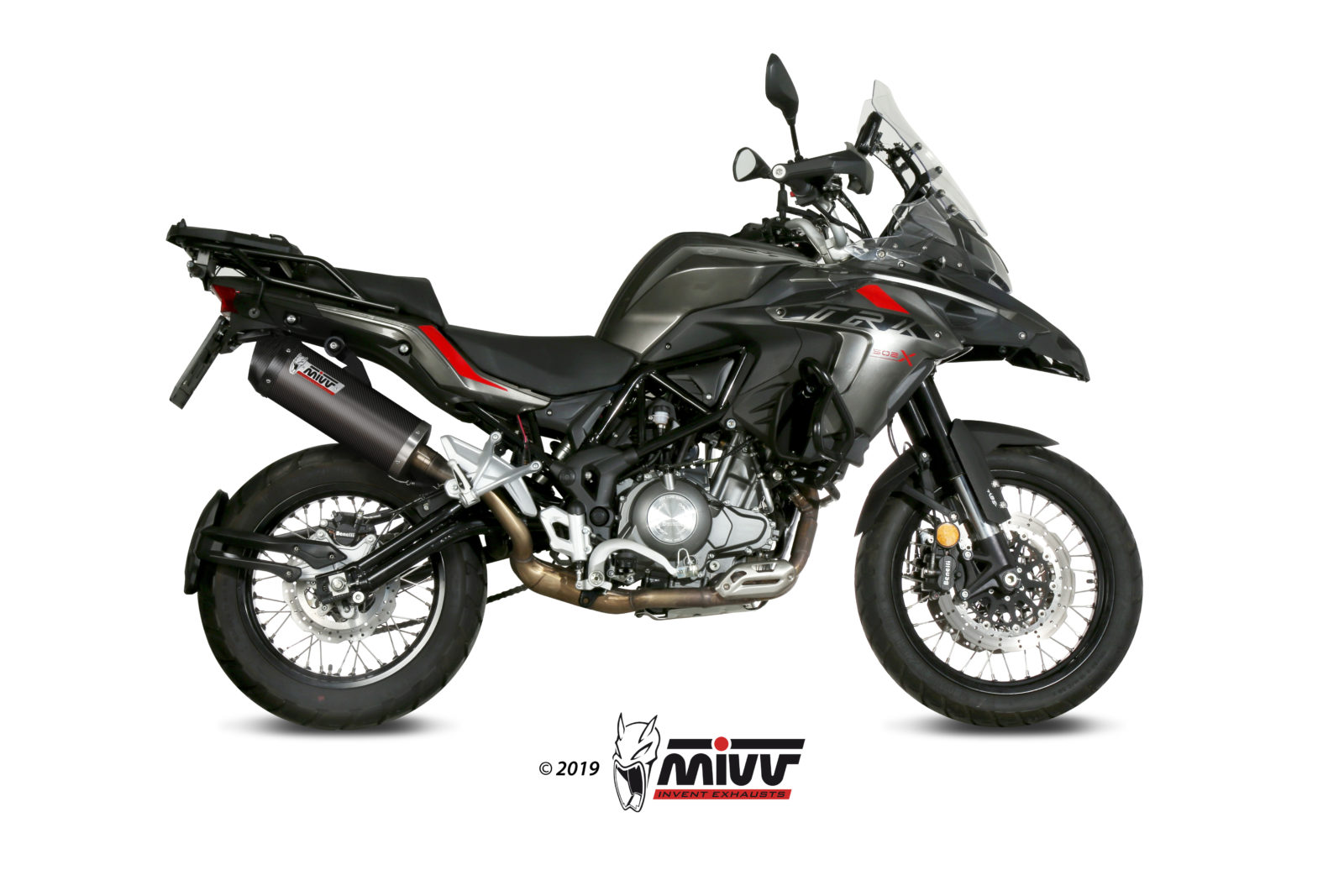 mivv-oval-e-004-lec-carbonio-slip-on-per-benelli-trk-502-x-2025-2026 image 2