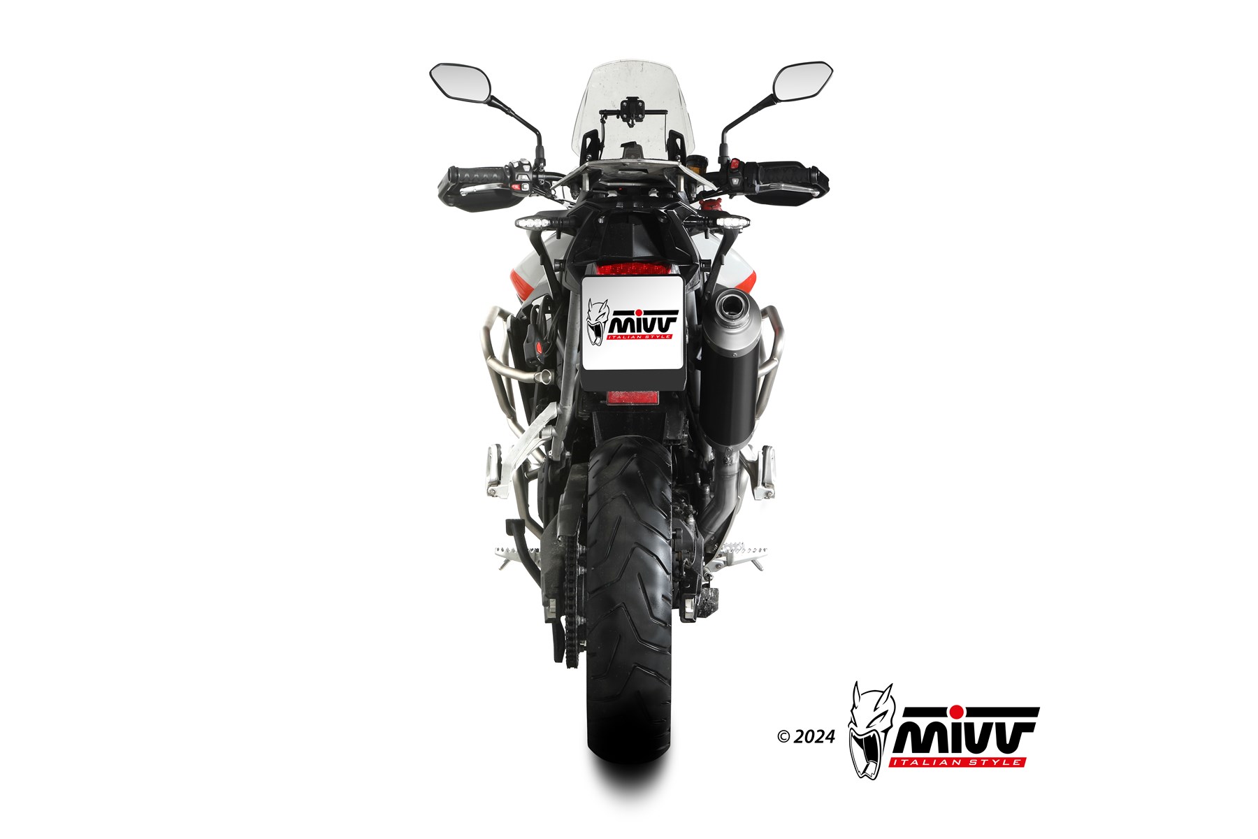 mivv-dakar-slip-on-t-028-lekb-black-per-triumph-tiger-900-2024 image 4