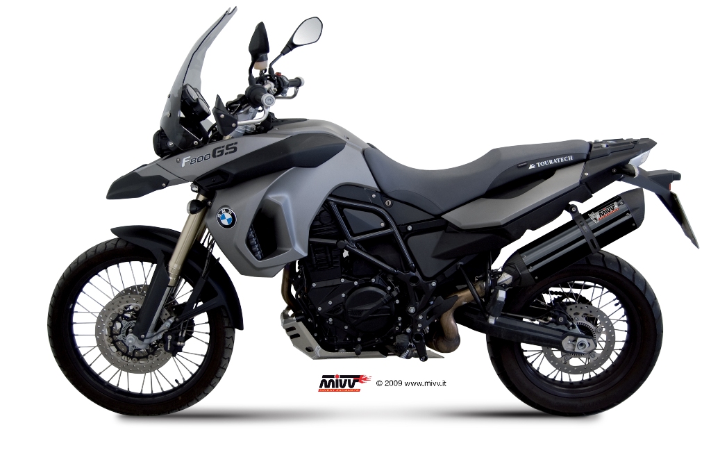 mivv-suono-b-007-l9-slip-on-nero-per-bmw-f-800-gs-2008-2017 image 2