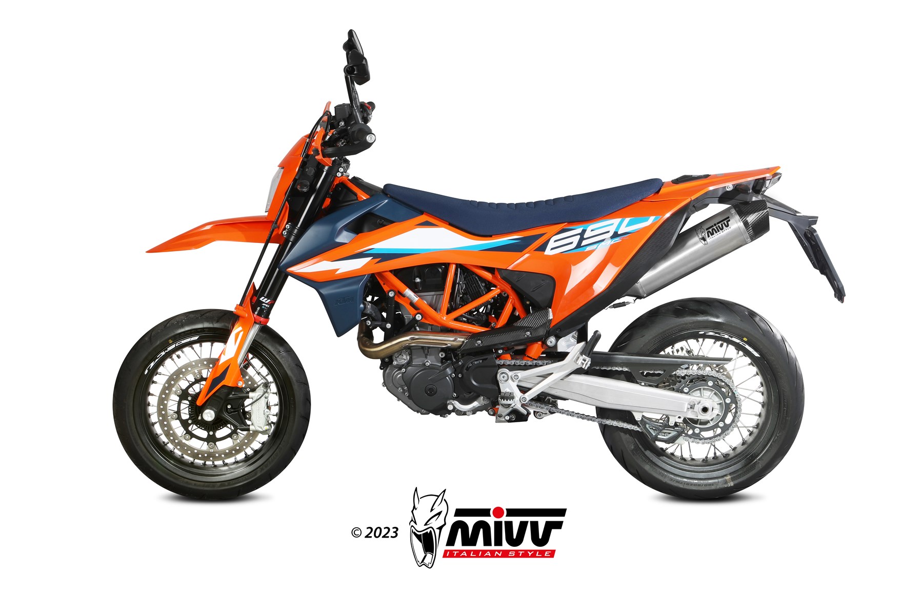 mivv-str-1-m-kt-032-lxc-scarico-inox-carbonio-per-ktm-690-smc-r-2021-2024 image 2