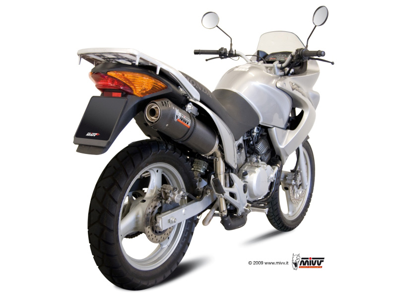 scarico-slip-on-mivv-oval-carbonio-h-044-l3c-per-honda-xl-125-varadero-2007-2020 image 3