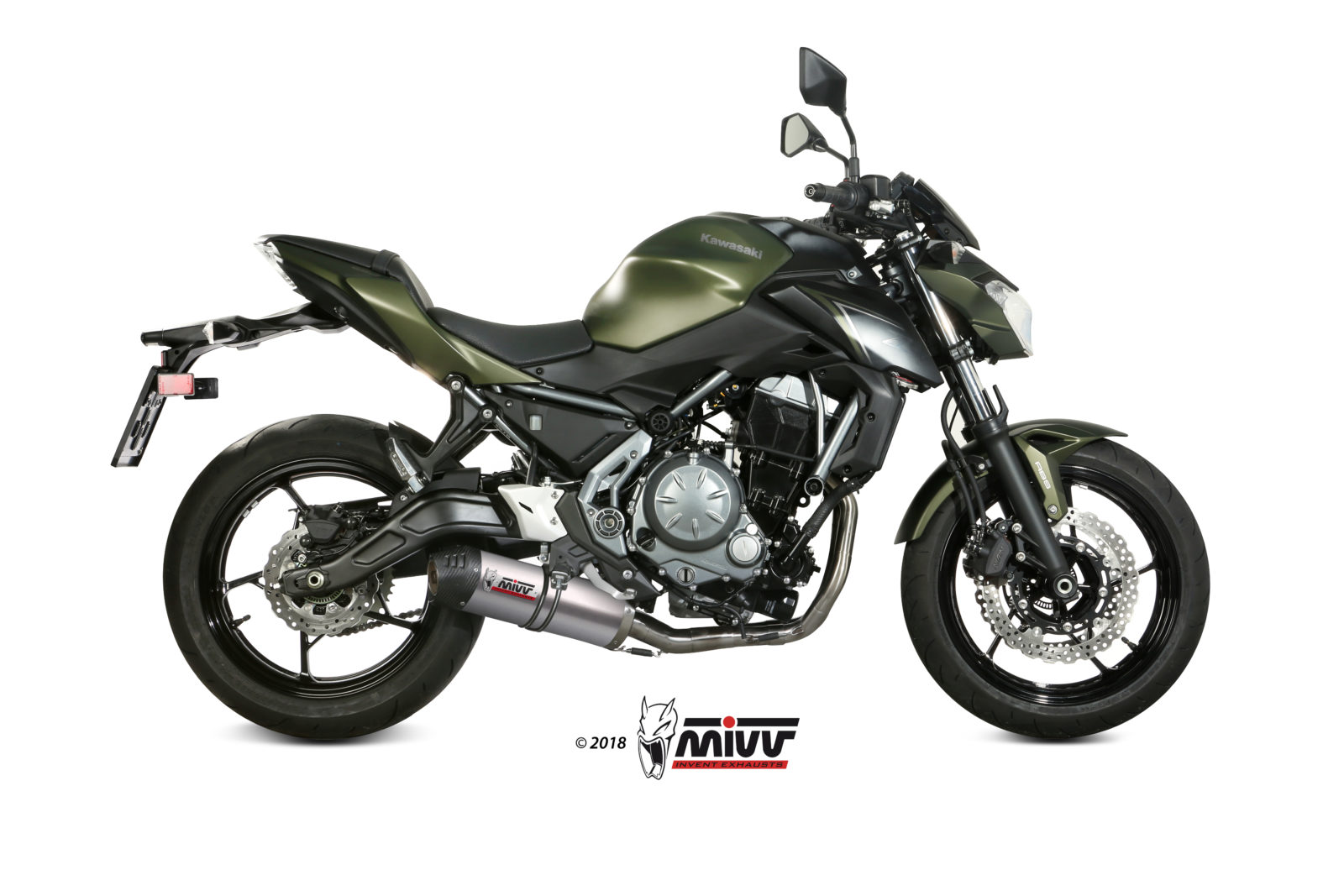 mivv-oval-titanio-scarico-slip-on-per-kawasaki-z650-2017-2023 image 2
