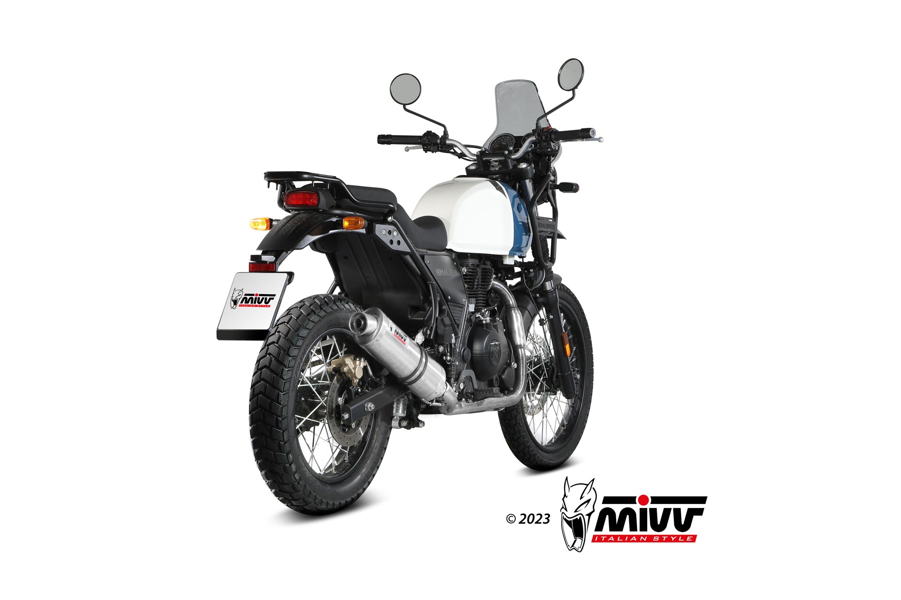 mivv-re-001-lx1-scarico-slip-on-oval-inox-per-royal-enfield-himalayan-2021-2023 image 3