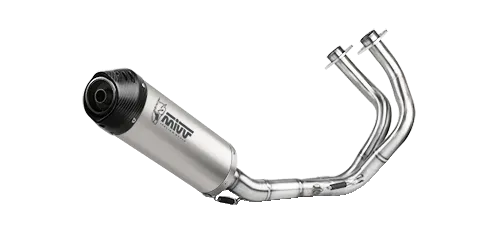 mivv-oval-titanio-scarico-slip-on-per-kawasaki-z650-2017-2023 image 1