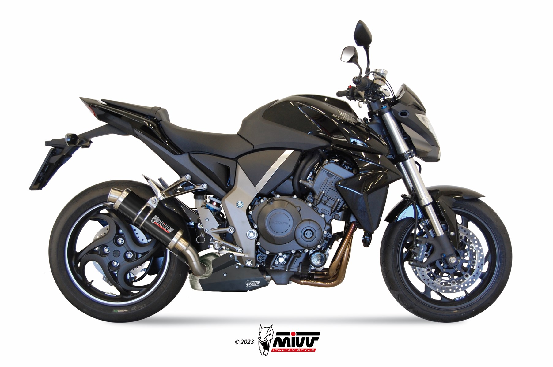 mivv-h-041-lxb-scarico-slip-on-gp-black-moon-per-honda-cb-1000-r-2008-2017 image 2