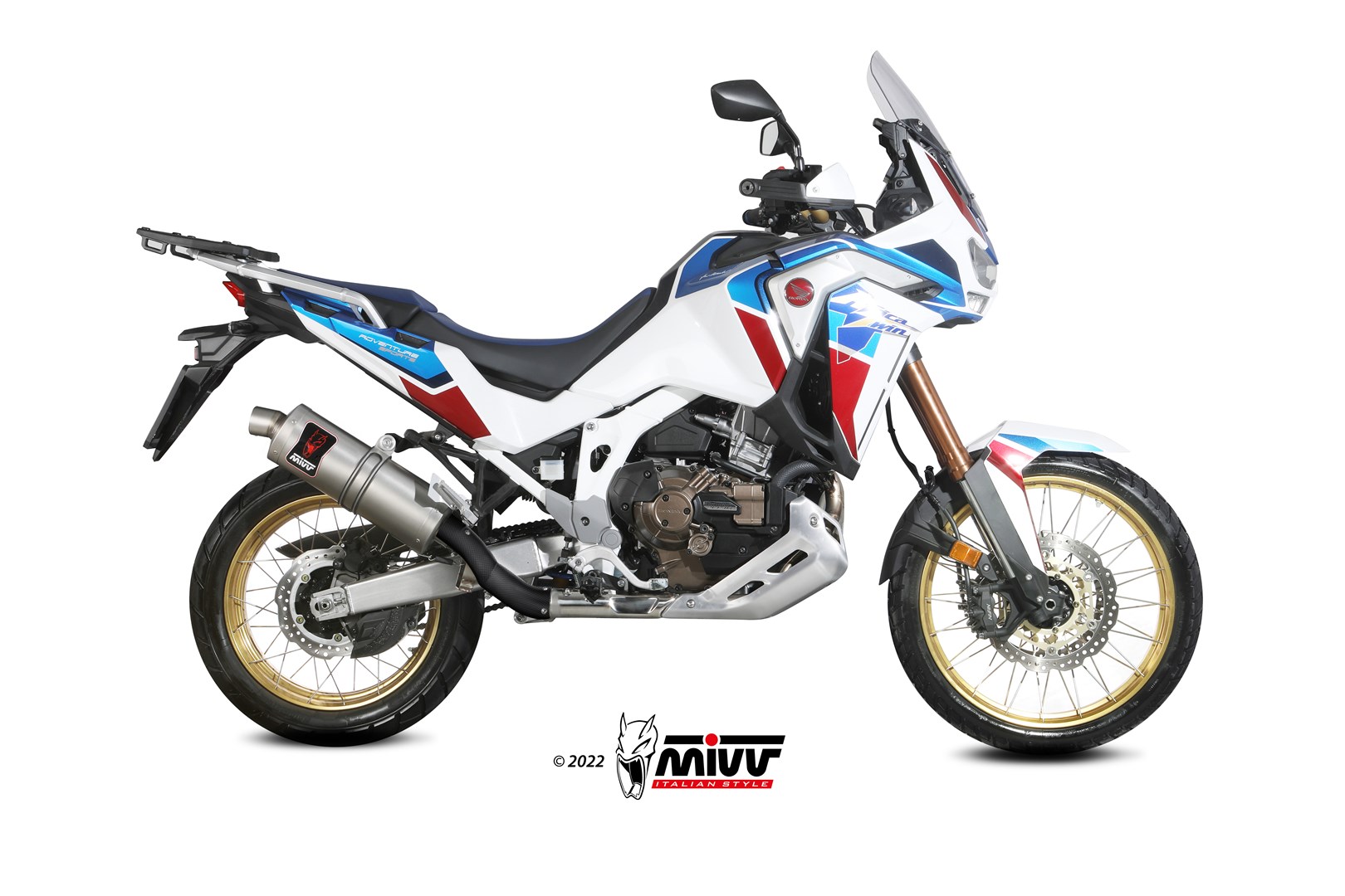 mivv-dakar-h-079-lekx-scarico-slip-on-per-honda-crf-1100-l-africa-twin-2020-2023 image 2