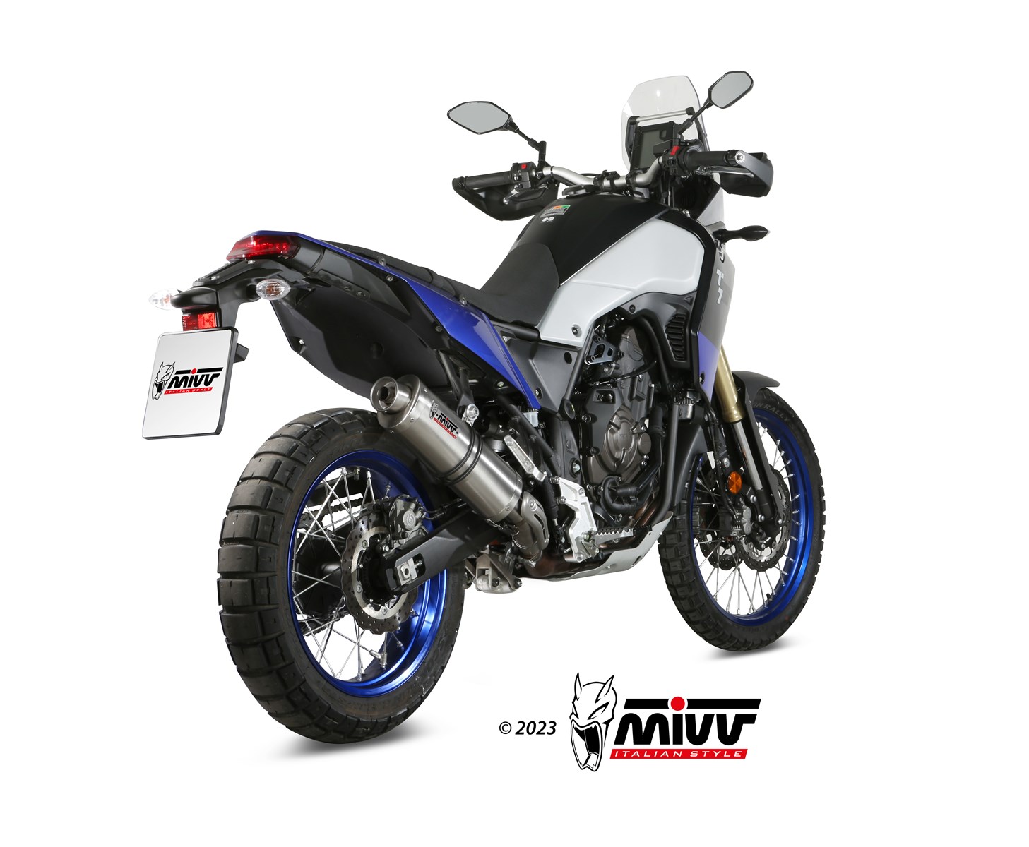 mivv-oval-y-064-lx1-scarico-dakar-inox-per-yamaha-tenere-700-2025-2026 image 3