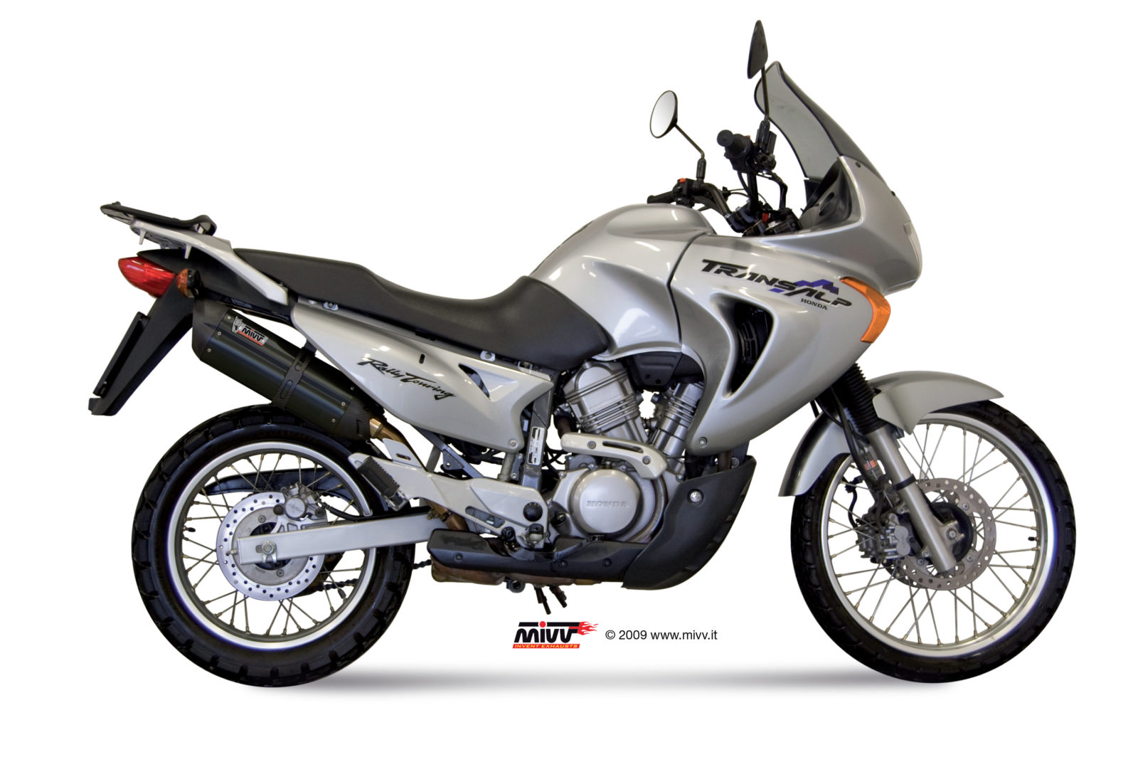 mivv-suono-slip-on-h-023-l9-nero-per-honda-xlv-650-transalp-2000-2004 image 2