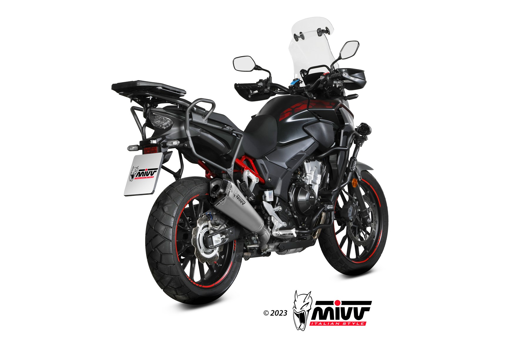 mivv-delta-race-scarico-slip-on-h-084-ldrx-per-honda-cb-500-x-2021-2024 image 3