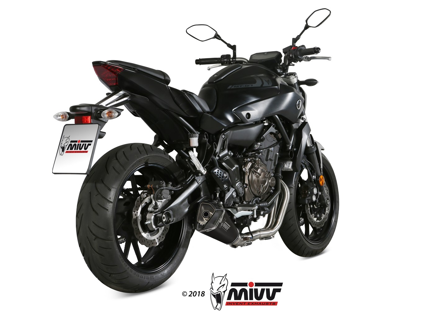 mivv-delta-race-y-044-ldrb-slip-on-nero-per-yamaha-mt-07-fz-07-2014-2020 image 3