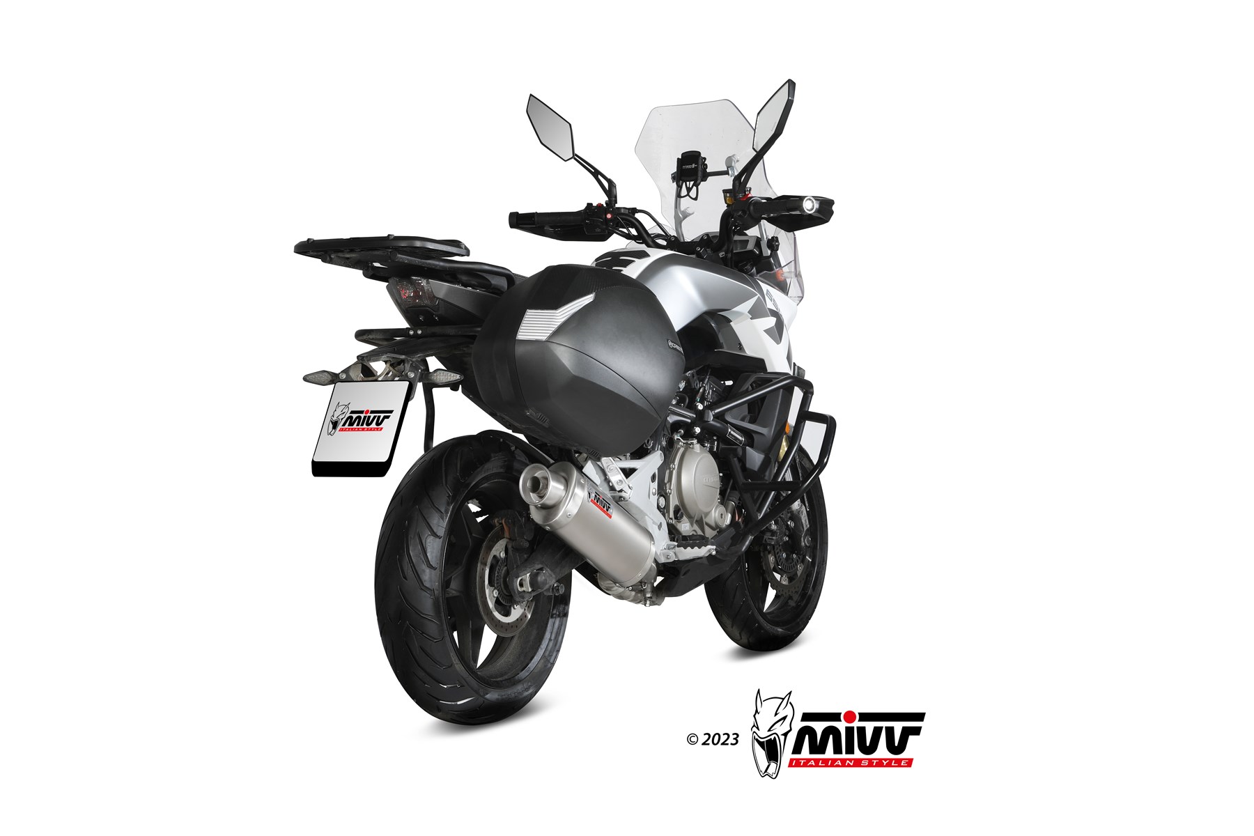 mivv-oval-cf-002-lx2-slip-on-per-cfmoto-650mt-2025 image 3