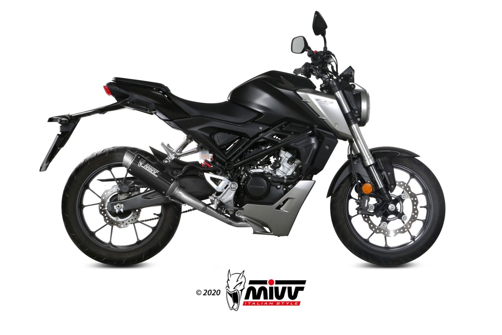mivv-gp-pro-scarico-slip-on-per-honda-cb-125-r-2018-2020 image 2