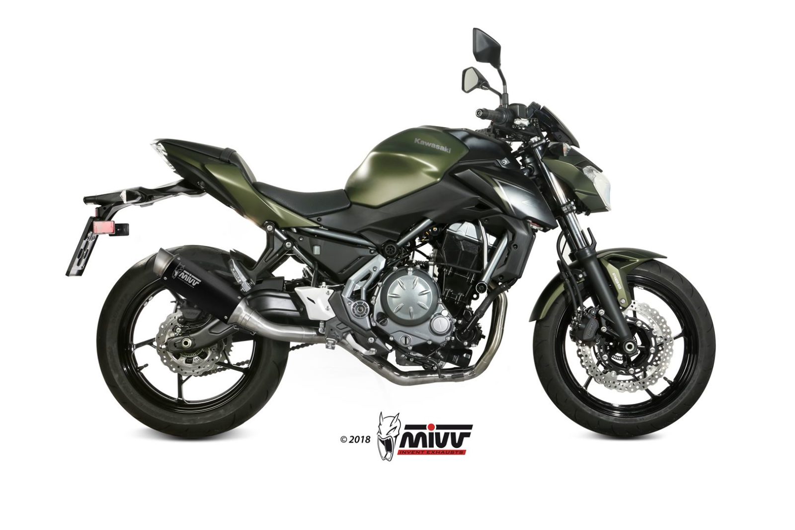 mivv-gp-pro-slip-on-kawasaki-z-650-2017-2023-black image 2