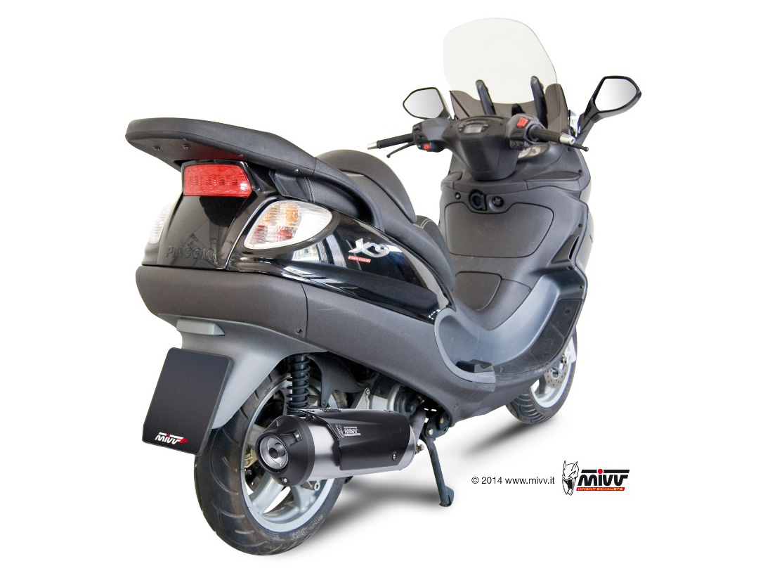 mivv-urban-c-pg-0017-b-scarico-completo-acciaio-per-piaggio-x9-200-2005-2007 image 2