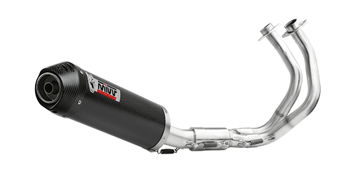 mivv-k-057-l3c-scarico-slip-on-oval-carbonio-per-kawasaki-ninja-650-2024-2026-sp image 1