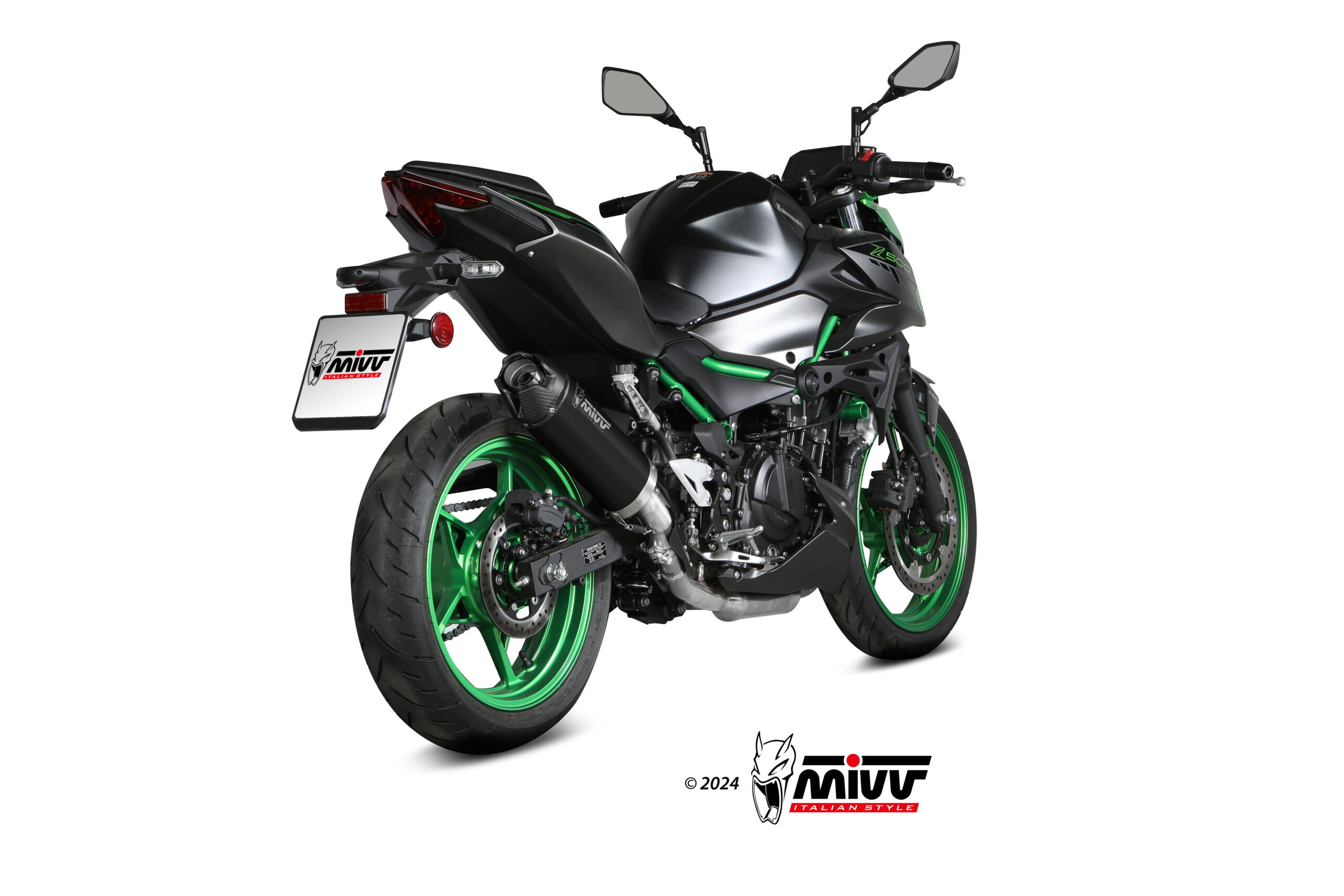 mivv-x-m5-k-061-lzk-scarico-per-kawasaki-z-500-se-2024 image 3