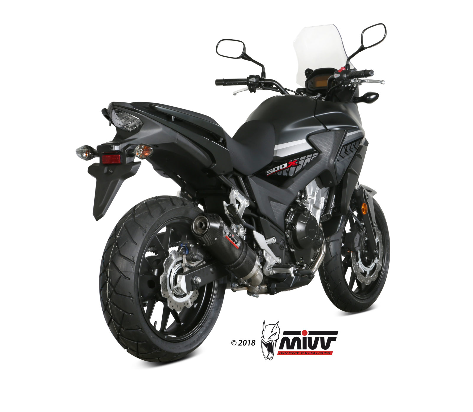 mivv-oval-h-067-l3c-slip-on-carbonio-per-honda-cb-500-x-2017-2020 image 3