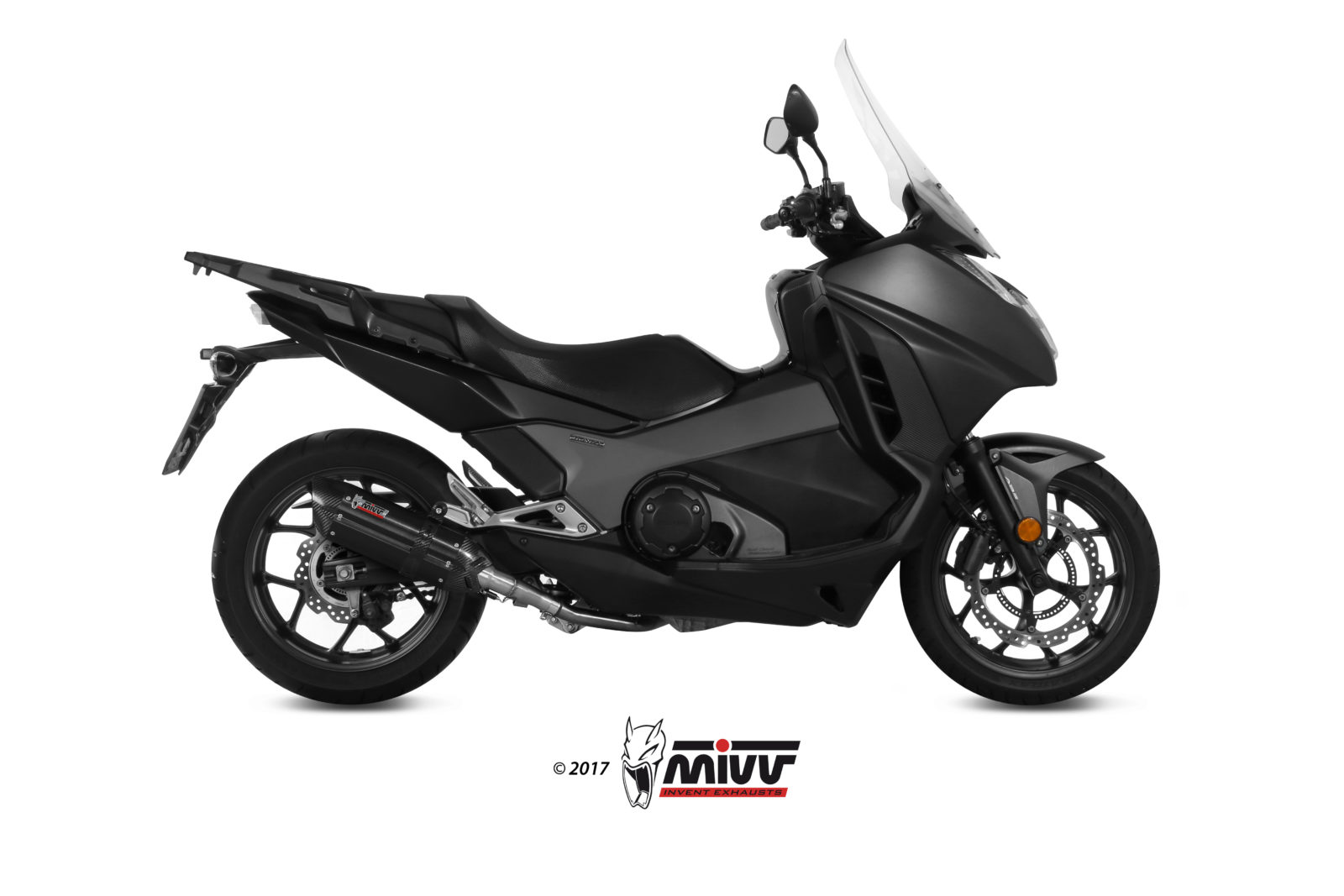 mivv-suono-h-065-l9-terminale-nero-per-honda-integra-750-2016-2020 image 2