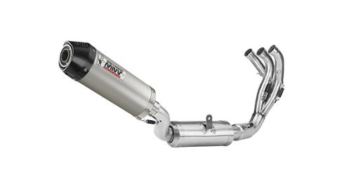 mivv-oval-y-069-l4c-slip-on-titanio-per-yamaha-tracer-9-gt-gt-2021-2024 image 1