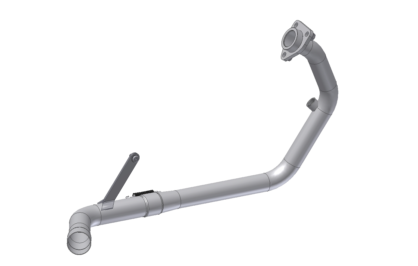 collettore-decatalizzatore-mivv-kt-025-c1-inox-per-ktm-125-duke-2021 image 2
