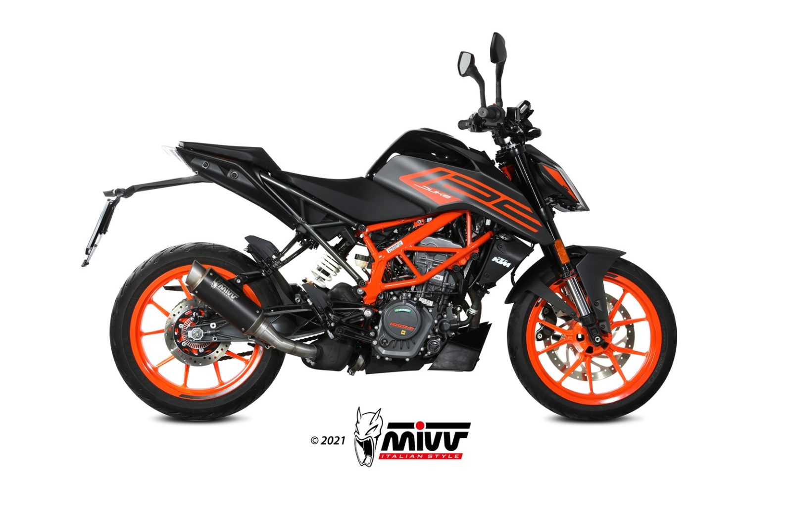 mivv-kt-025-lxbp-scarico-slip-on-gp-pro-nero-per-ktm-125-duke-2021-2023 image 2