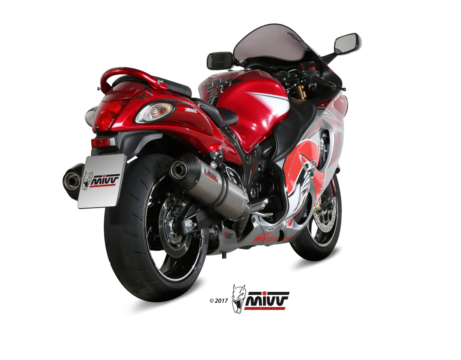 mivv-s-052-lnc-scarico-slip-on-oval-titanio-per-suzuki-gsx-r-1300-hayabusa-2008- image 3