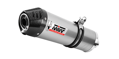 mivv-oval-e-012-lx2c-scarico-slip-on-acciaio-per-benelli-trk-702-x-2023-2024 image 1