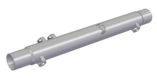 mivv-re-004-c1-collettore-decat-inox-per-royal-enfield-meteor-350-2021-2024 image 1