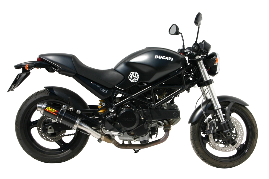 mivv-gp-d-019-l2s-scarico-slip-on-carbonio-per-ducati-monster-695-2006-2020 image 2