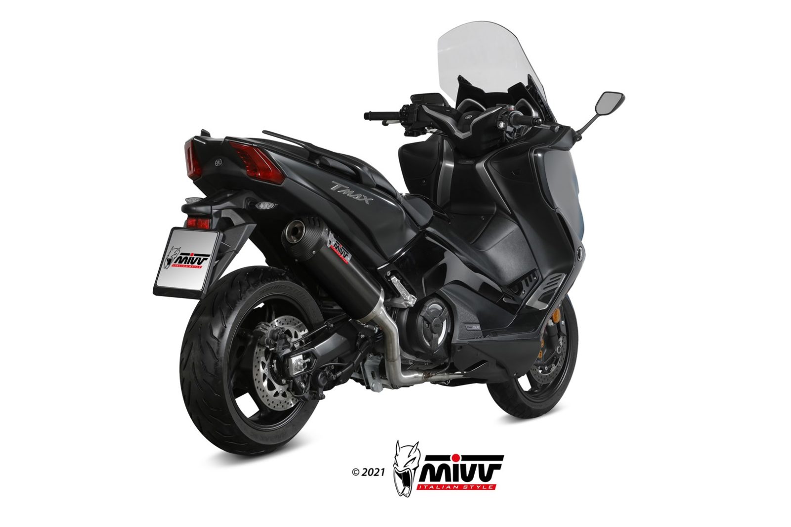 mivv-y-061-lvc-scarico-slip-on-oval-black-per-yamaha-t-max-530-2017-2019 image 3